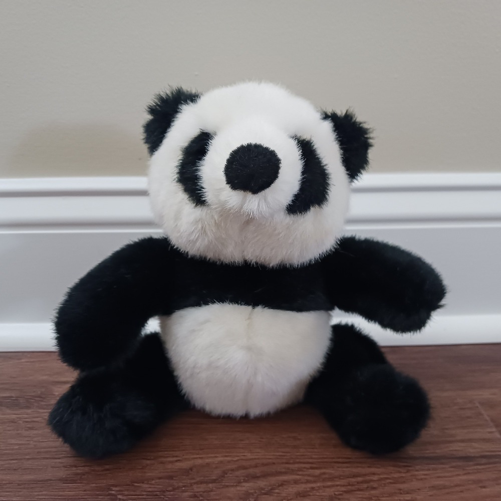 Gund Lands End 2001 Limited Edition Panda Bear Plush Stuffed Animal 9 inch